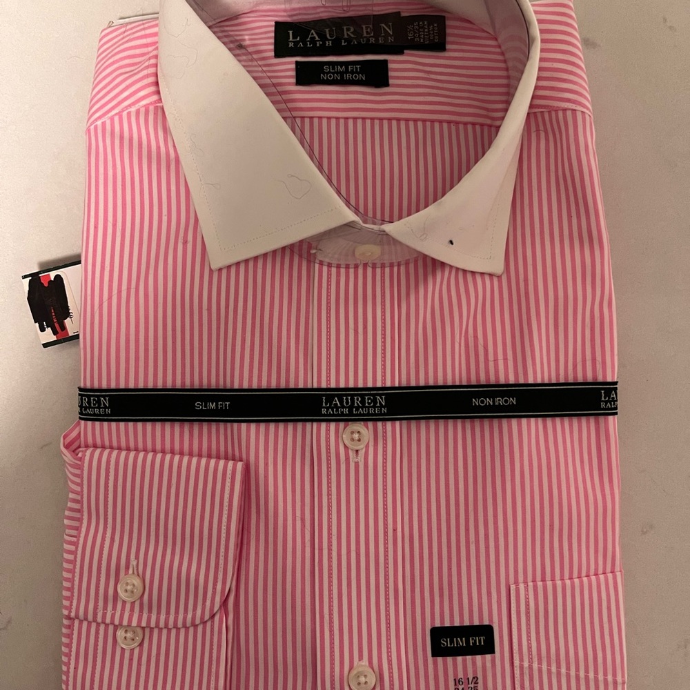 Ralph Lauren slim fit non iron shirt